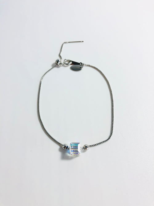 Aurora Crystal Adjustable Chain Bracelet