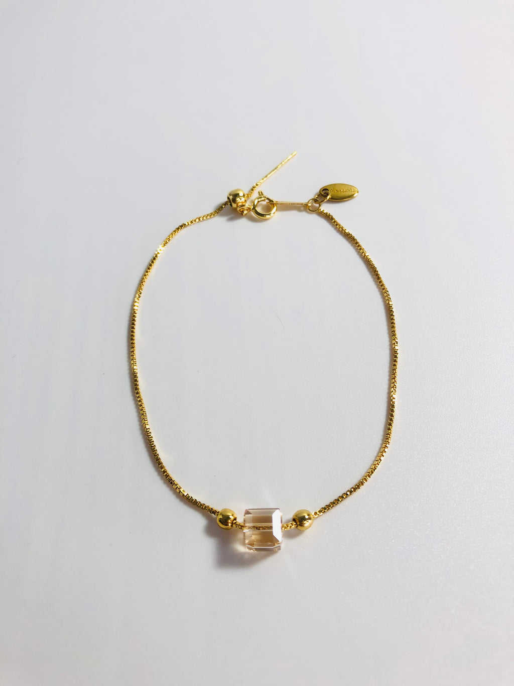 Aurora Crystal Adjustable Chain Bracelet