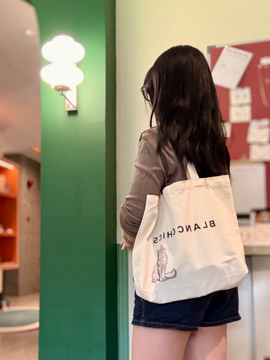 Blancchics Signature Canvas Tote Bag