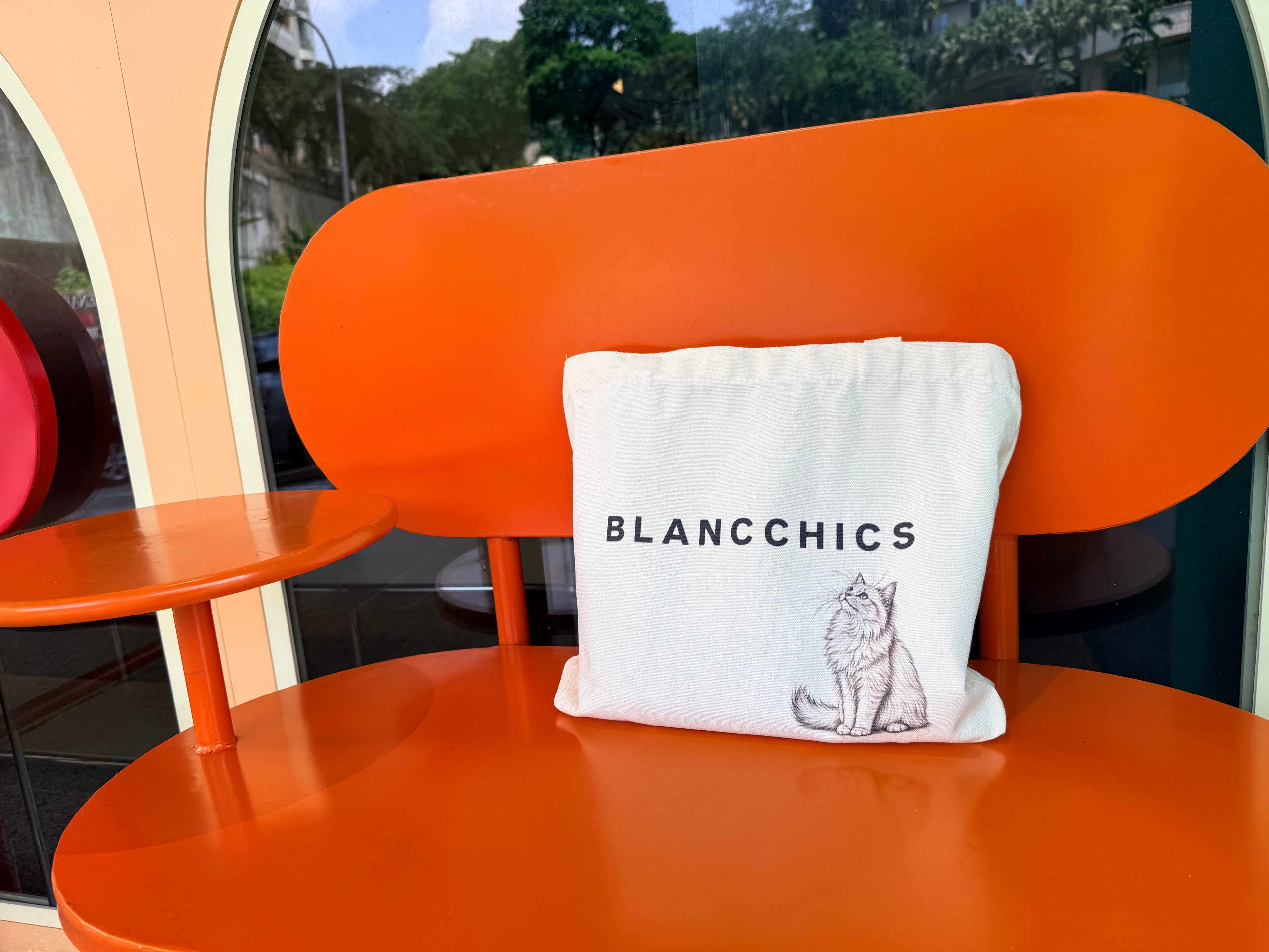 Blancchics Signature Canvas Tote Bag